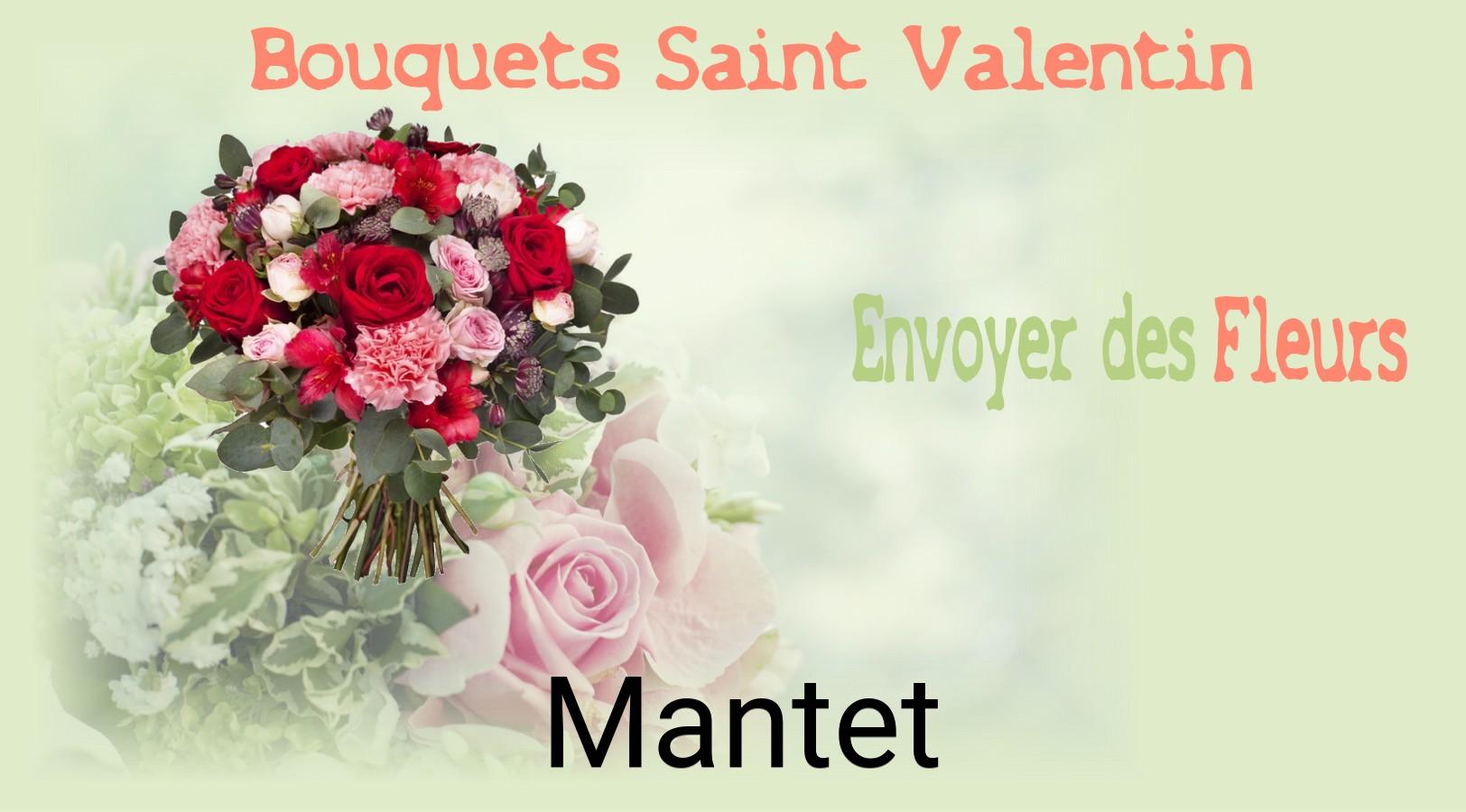 Roses de Saint-Valentin livrées à Mantet